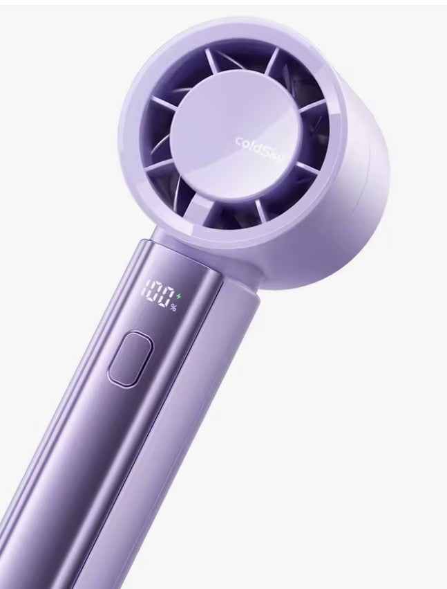 Draagbare coldsky cooling handventilator 100%verfrissing voor na het sporten of in de hitte.
